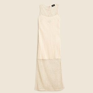 J. Crew Cream Sleeveless Maxi Dress